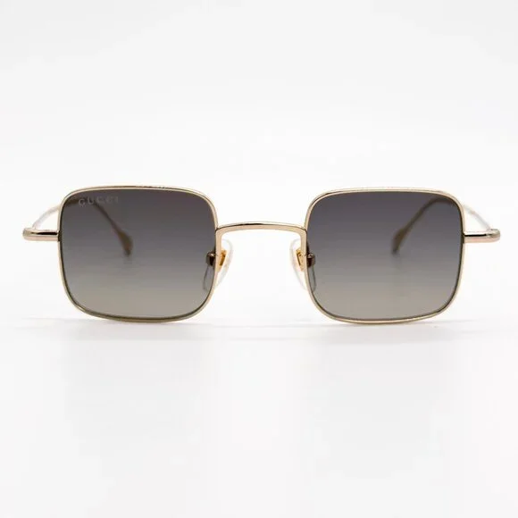 NEW GUCCI UNISEX SUNGLASSES GUCCI GG1813S 001 GOLD/GREY GRADIENT EYEWEAR Gucci GG1813S Sunglasses main image 3